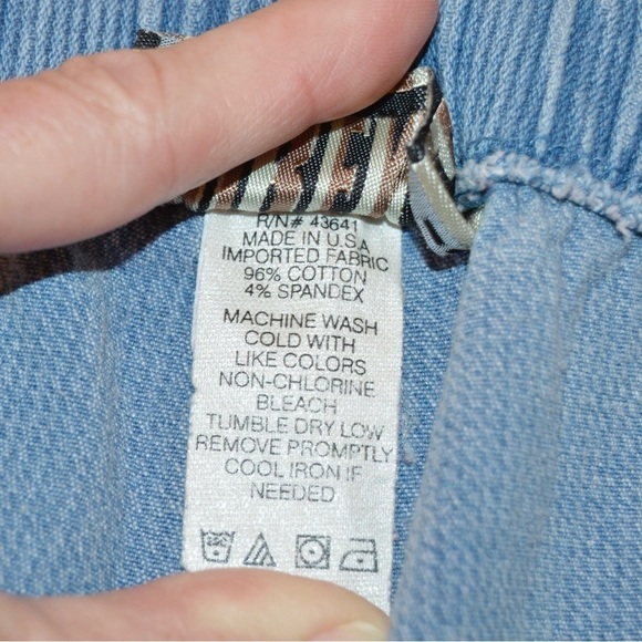 Vintage Forenza High Waist Pull On Corduroy Straight Leg‎ Pants, Medium - Picture 6 of 7